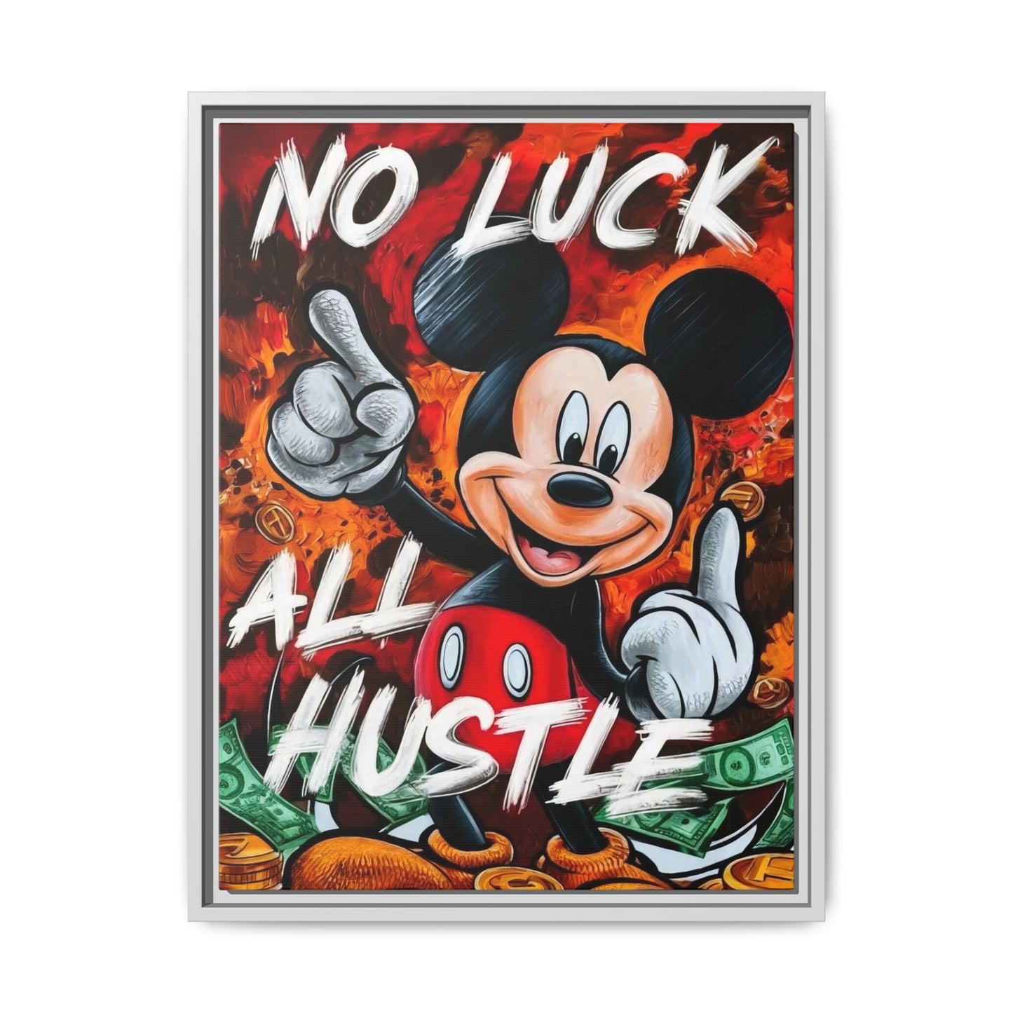 NO LUCK, ALL HUSTLE