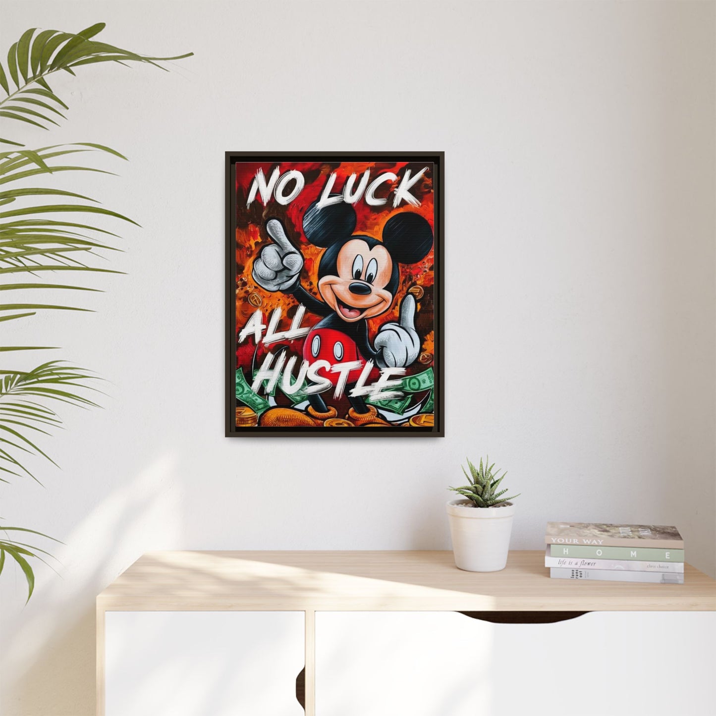 NO LUCK, ALL HUSTLE