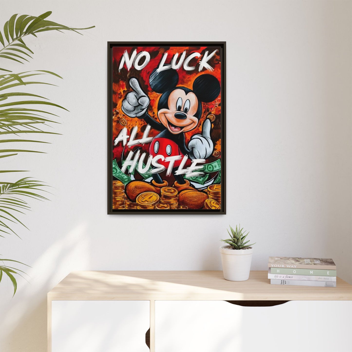 NO LUCK, ALL HUSTLE