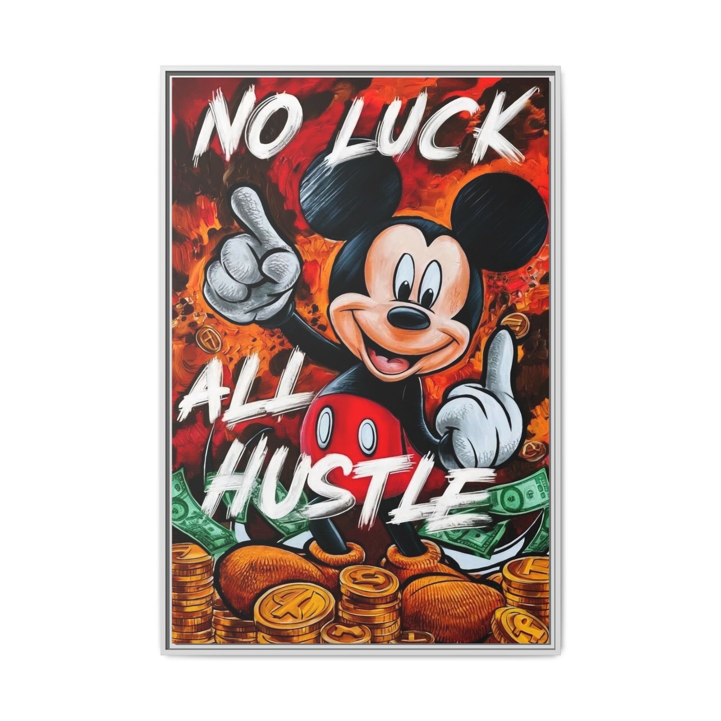 NO LUCK, ALL HUSTLE