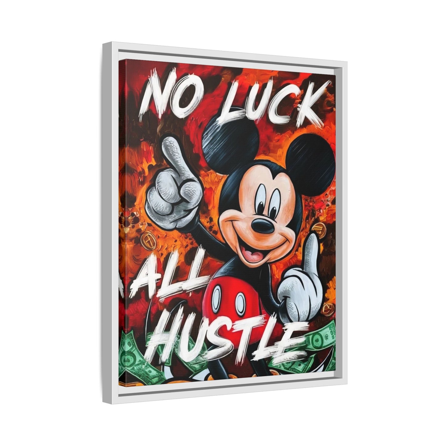 NO LUCK, ALL HUSTLE