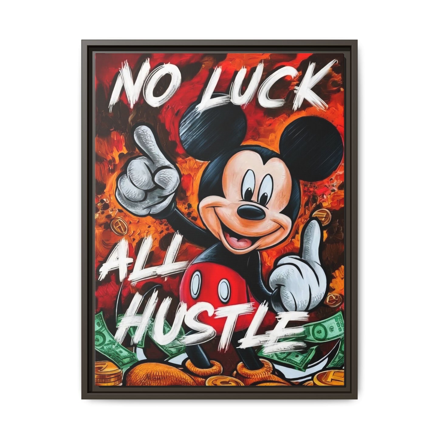 NO LUCK, ALL HUSTLE