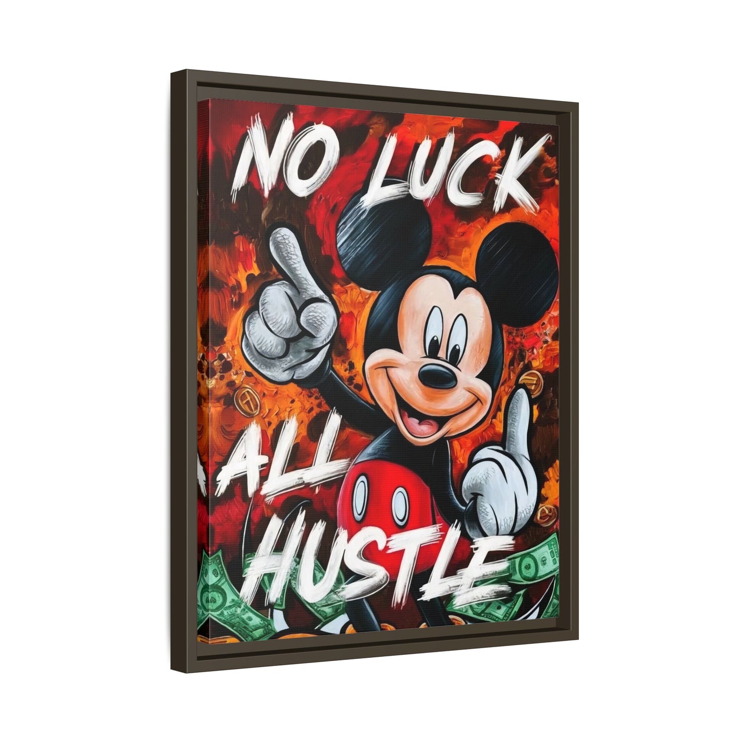 NO LUCK, ALL HUSTLE