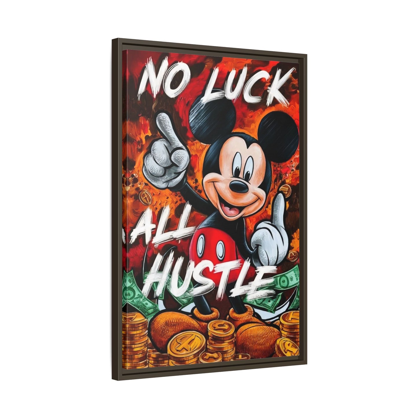 NO LUCK, ALL HUSTLE