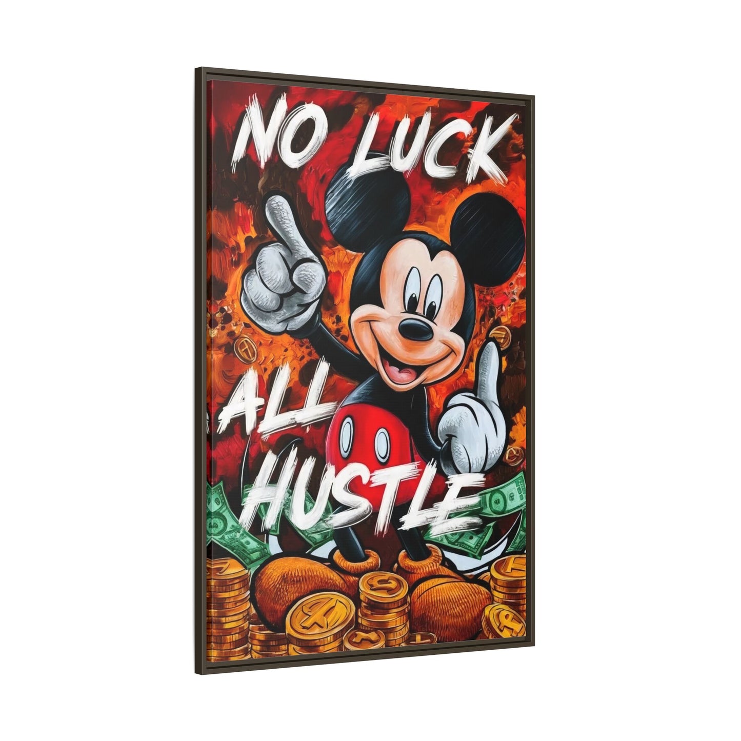 NO LUCK, ALL HUSTLE