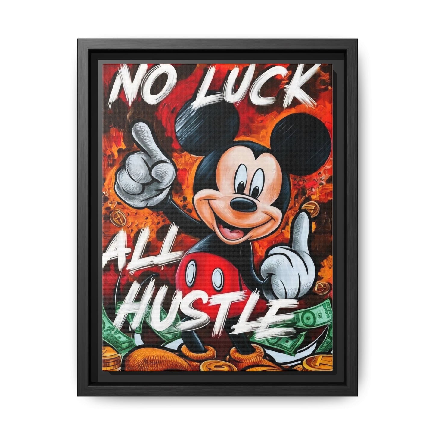 NO LUCK, ALL HUSTLE