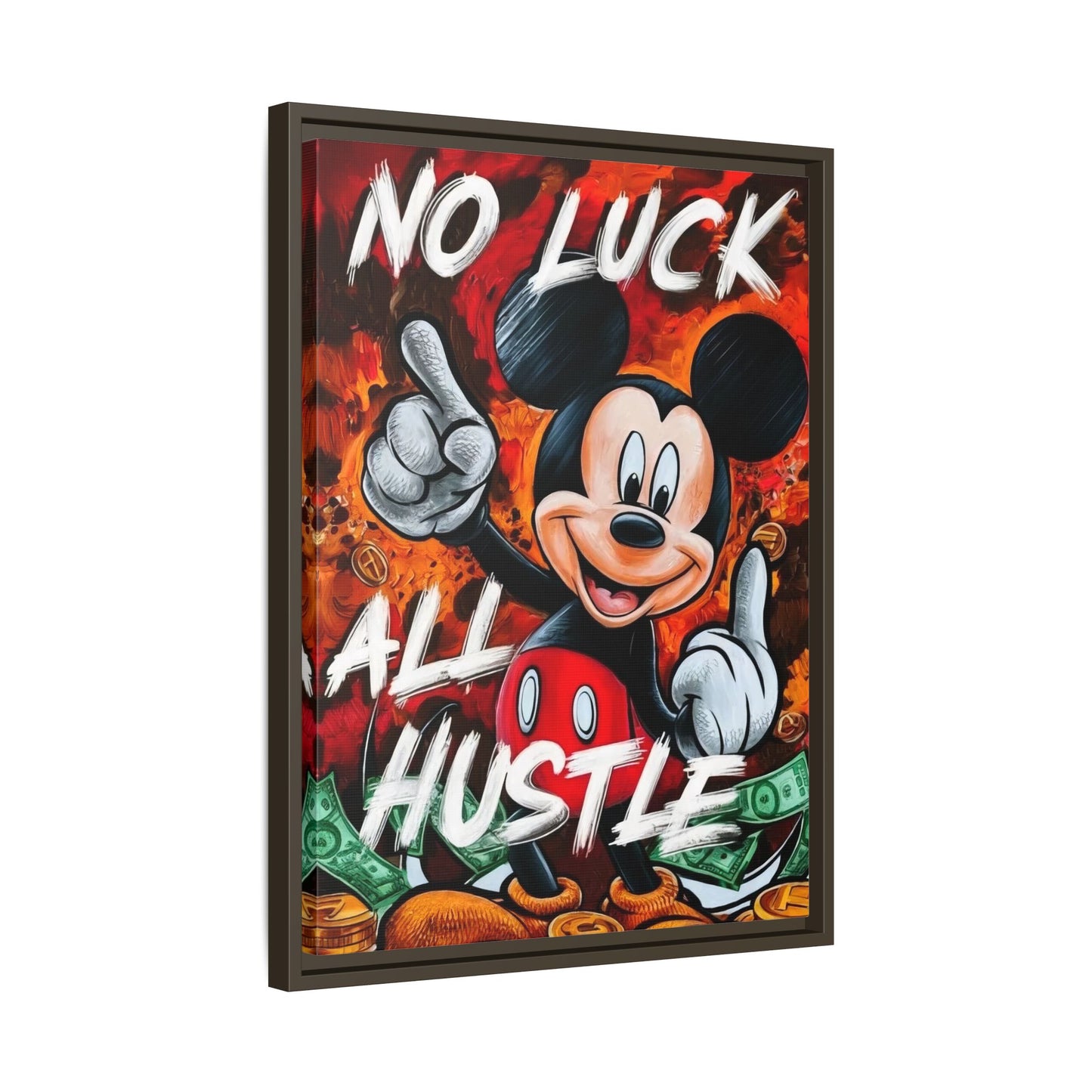 NO LUCK, ALL HUSTLE