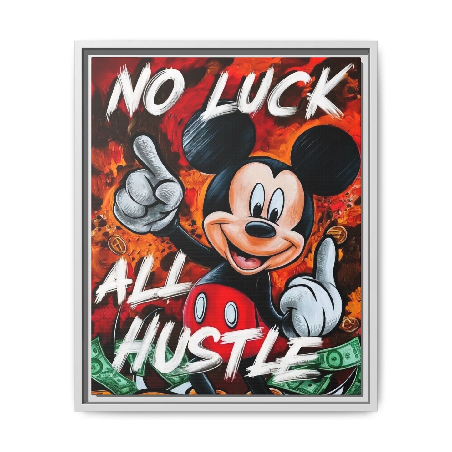 NO LUCK, ALL HUSTLE