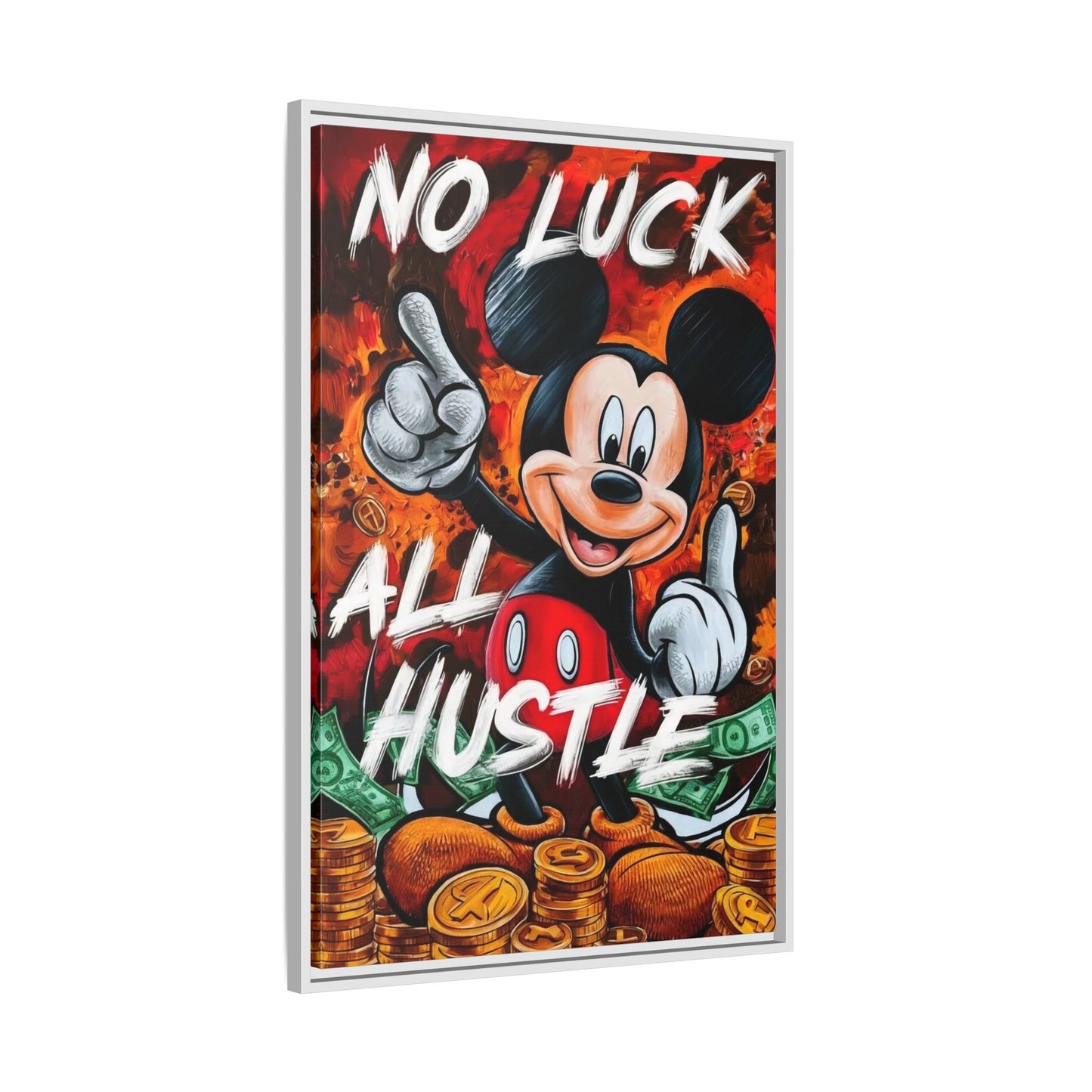 NO LUCK, ALL HUSTLE