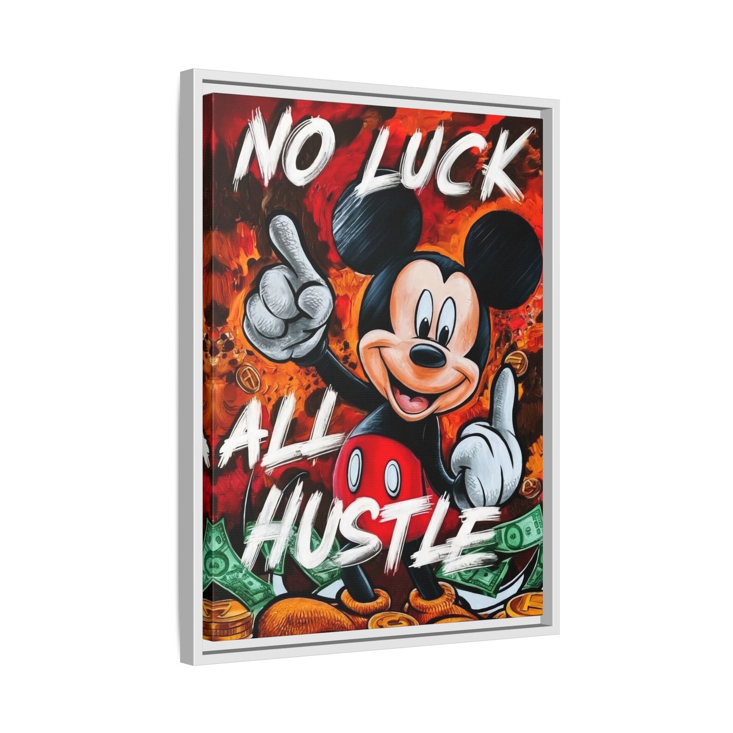 NO LUCK, ALL HUSTLE