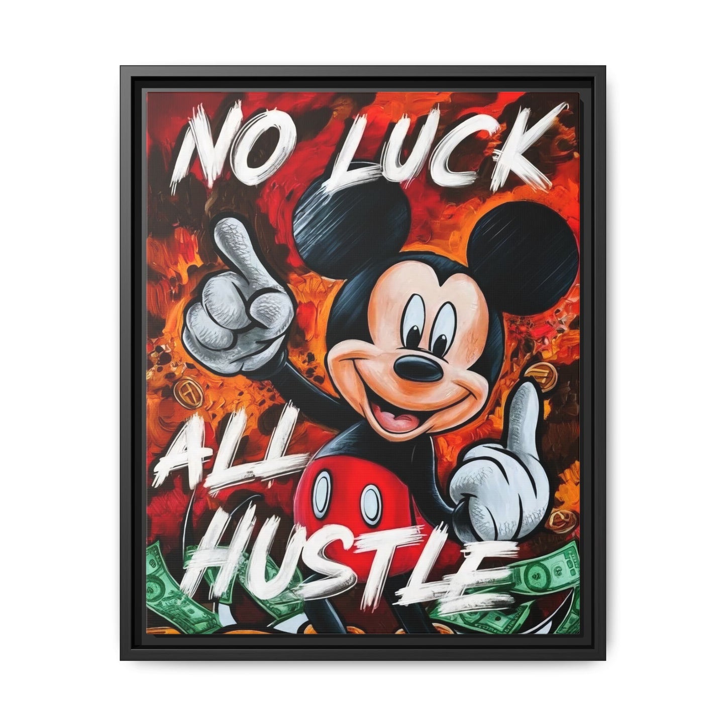 NO LUCK, ALL HUSTLE