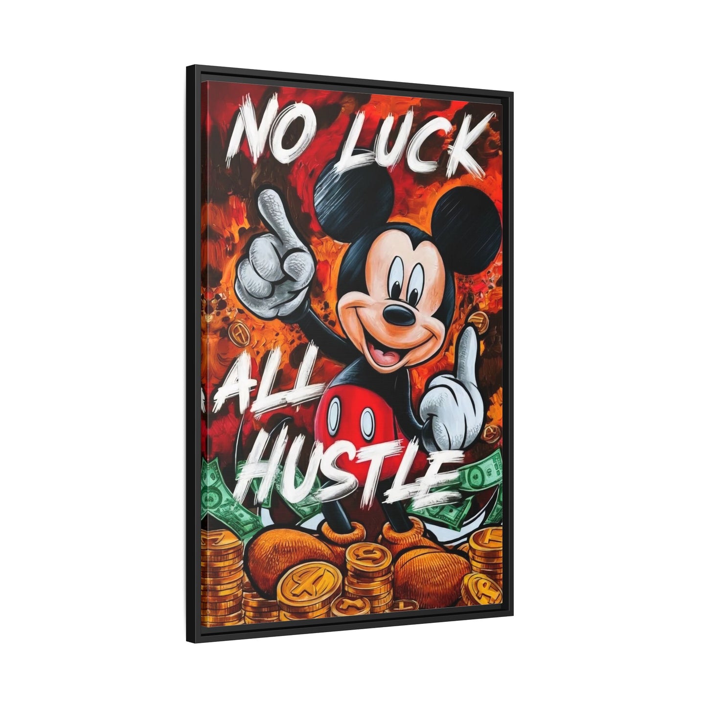 NO LUCK, ALL HUSTLE