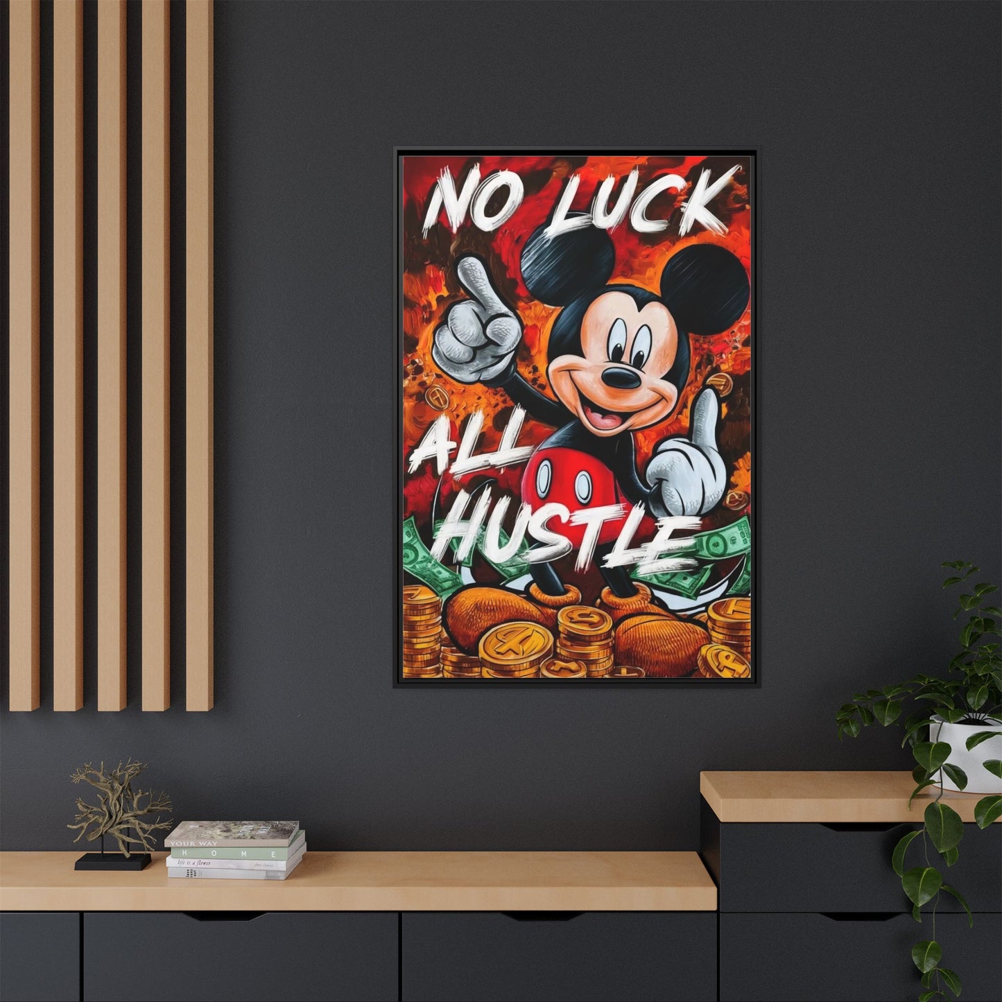 NO LUCK, ALL HUSTLE