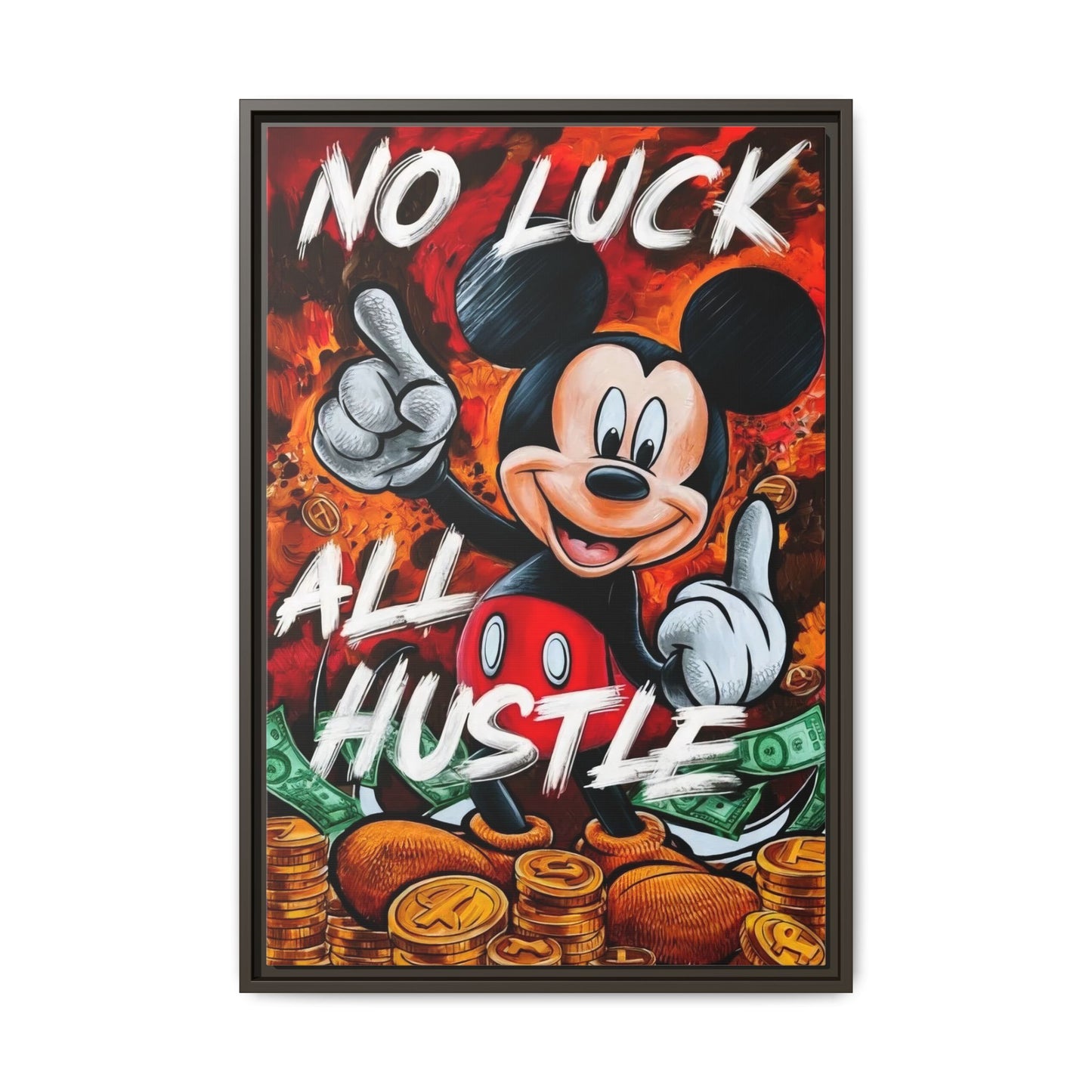 NO LUCK, ALL HUSTLE